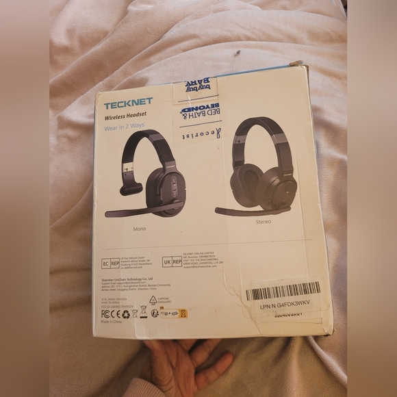 TeckNet Wireless Headset - Picture 3 of 5